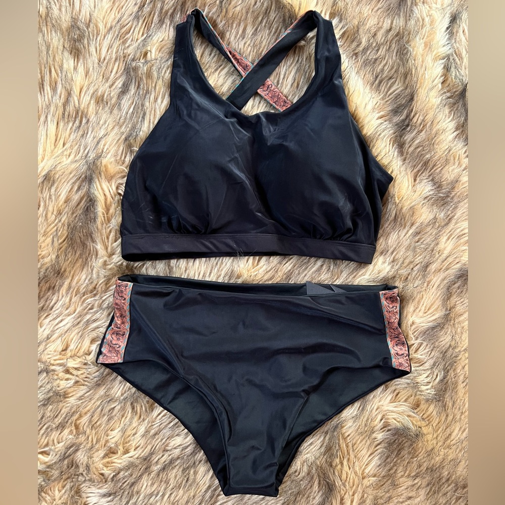 Crazy Train Swimsuit Size large